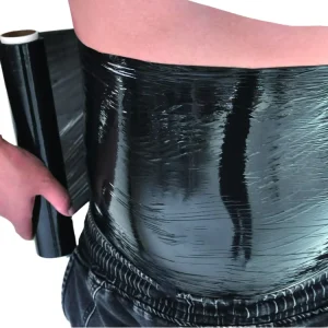 HN Breathable Black Colorful Soft TPU Slimming Body Sauna Wrap for Weight Loss Cellulite Reduction Stomach Legs Arms Thighs