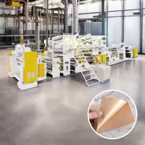 Hamburger Kraft Paper Hot Glue Laminating Machine PE Lamination Film Machine