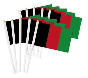 Hand Held Flag Assortment Multi Country Polyester Small Display Exhibit Marketing Outdoor Variety Mini Flag