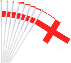 Hand Screen Silk Flag Sharp Graphics Crisp Edges Classroom Education Geography Teaching Tool Hand Flag