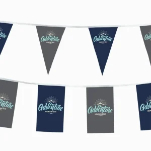 Hanging Holiday Celebration Events Display Bunting Pennant Banner National String Flag