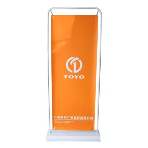 Hanging Picture Iron Frames Display Door Shape Banner Stand Metal Display Stand
