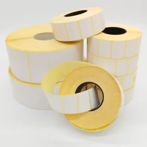 Heat Sensitive Adhesive Sticker Labels for Supermarket and Promotion Food Packaging