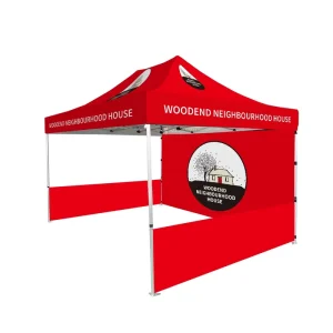 Heavy Duty 10x10FT Aluminum Gazebo Frame Outdoor Advertising Commercial Grade Canopy Tent for Events Party