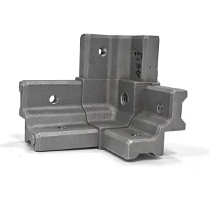 Heavy Duty Die Cast Aluminum Alloy 3 Way Internal T Slot End Series Extrusion Joint 4545 Aluminum Profile Corner Connector
