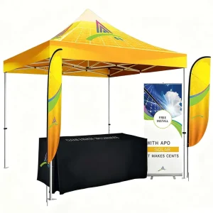 Heavy Duty Exhibition Business Gazebo 3X3 Exhibition Tent Tent Manufacturer China Outdoor Popup Custom 10×10 Tent with Logo