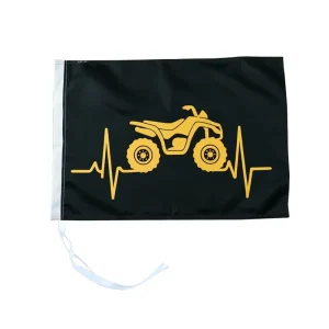 Heavy Duty Tear Resistant Sand Dune Buggy Safety Flag LED Whip Banner for Desert Off road Driving Supplier