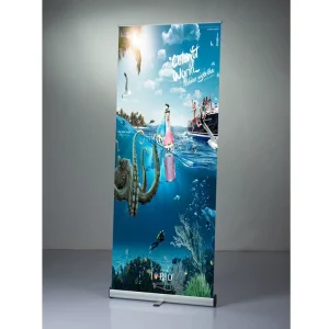 Heavy Duty X Stand Banner Stand with Aluminum Frame Reusable for Trade Shows