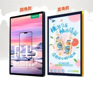 High Brightness Aluminum Frame Indoor Acrylic Fabric Advertising Light Box