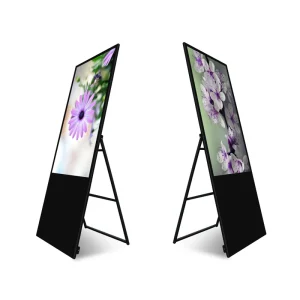 High Brightness Floor Standing Digital Signage Outdoor Waterproof 55 Inch LCD Digital Poster Advertising Display for Elevator
