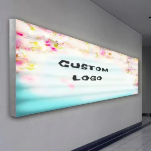 High Brightness LED Menu Board Soft Film Light Box Bar LED Wall Light Box for Take Photo