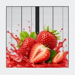 High Brightness Transparent LED Display Film for Window Advertising Flexible & Customizable Design