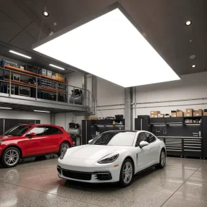High Brightness Uniform Soft Film Light for Car Showroom and Auto Detailing Workshop Ceiling Mount