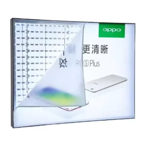 High Brightness Waterproof Ultra Slim LED Soft Film Light Box Rectangle 10000 Lumens Automatic Brightness Adjustment Aluminum