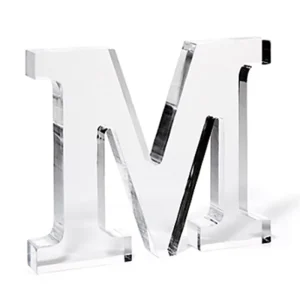 High Clear Thick Laser Cutting Lucite Letters Free Stand Laser Cutting Letters