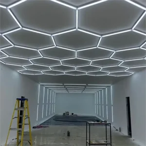 High Competitive Honeycomb Pendant Light Trend Free Creation Splicing Led Hexagon Wall Hexagon Pendant Light