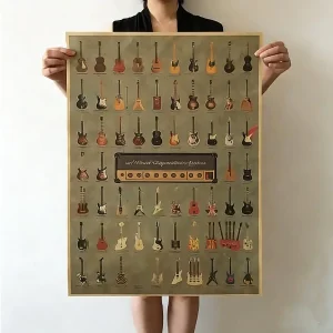 High Definition Customized Offset Printing Poster Bright Colors Coated Fade Resistant Poster for Wall Art Display