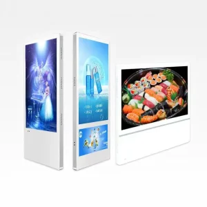 High Definition Indoor Elevator Advertising Digital Signage Dual Screen Network Player Text Wall Mounted IP65 Rating SDK