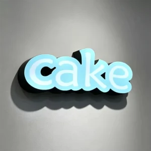 High Definition Mini Glowing Letter Light Small Business Wall Long Lasting Waterproof Letter Signs