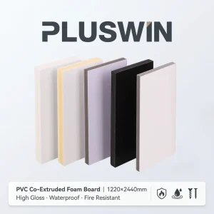 High Density Co-extruded PVC Foam Board For Kitchen Cabinets 18mm Waterproof Sheet For Furniture