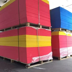High Density Colored PVC Foam Board Durable for Construction Craft Projects Multicolor PVC Foam Board Panel