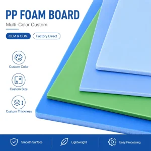 High Density PP Foam Sheet 0.5mm 1mm 2mm 3mm 5mm 8mm 10mm 12mm Polypropylene Foam Board Waterproof Eco Friendly Plastic Panel