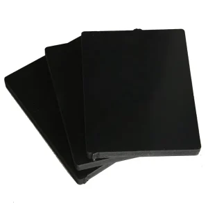 High Density PVC Co extruded Foam Board 1220*2440mm Black Home Decorative Moulding Foam Waterproof with Cutting Service