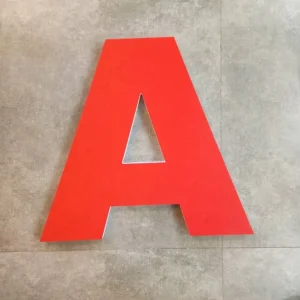 High Density PVC Material 25mm Thickness Plastic Large PVC Foam Letter Sign