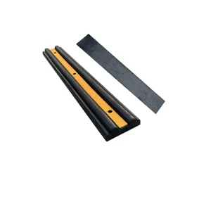 High Elasticity Buffering Warning Sign Double Reflective Film Corner Guard Strips Bumper for Underground Garages