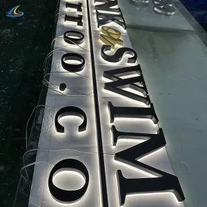High End Mini Acrylic Luminous Words LED Lighting Word LED Alphabet Letter Billboard Custom LED Sign
