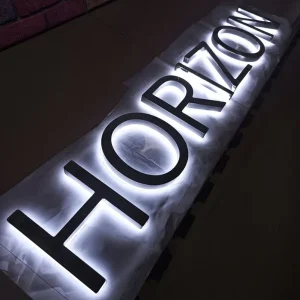 High End Mini Acrylic Luminous Words Led Lighting Word Mini Led Alphabet Letter Mini Billboard