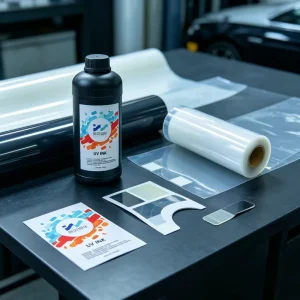 High Gloss Chemical Resistant Hard UV Ink for Toshiba CE4M CE-2 CF3R Furniture Wall Tile Rigid Material Printing