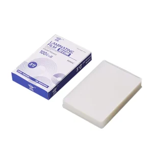 High Gloss Plastic 3 Inch Eco Friendly Laminating Pouch Film Glossy Thermal Lamination