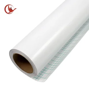 High Gloss Transparent PVC Leather Texture Cold Laminated Plastic Film Roll Suitable for Photos Advertisements Posters