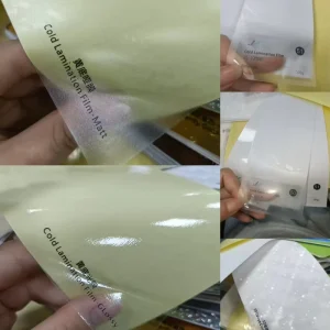 High Glossy Lamination Film PVC Cold Lamination Film for Photo Protection