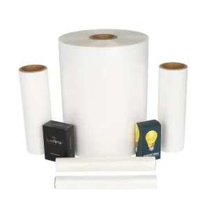 High Glossy PET Thermal Lamination Film EVA Pre-Coating Film Laminate Roll