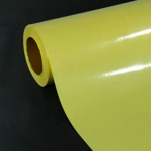 High Glossy PVC Cold Lamination Film Yellow Liner for Photo Protection