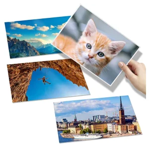 High Glossy Sticker Photo Paper A3 A4 Size Self Adhesive for Inkjet