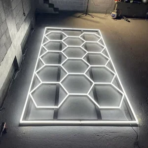 High Level Quality Hexagon Shape Dimmable Hexagon Led Hexagonal Led Licht Rgb