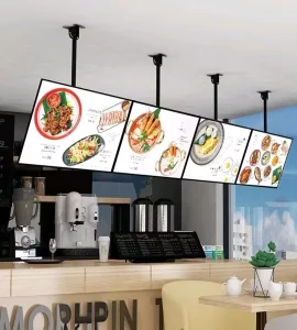 High Performance Ultra Thin Magnetic Restaurant TV Hanging Ordering Box