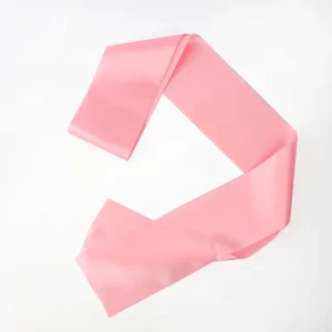 High Quality 10*180cm Satin Blank Birthday Custom Logo Sash for Party