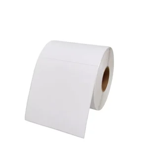 High Quality 100*100mm Thermal Label Blank Waterproof Direct Thermal Shipping Label Strong Adhesive Sticker Custom for Logistics