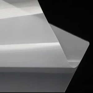 High Quality 100 Mic Matt Thermal Laminating Sheets Plastic Transparent PET Film for Laser Printing