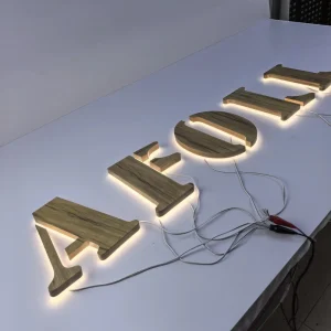 High Quality 3D LED Letter Sign Machine Stainless Steel Letters Frontlit Acrylic Logo Outdoor Transformer IP65 Shops Hotels
