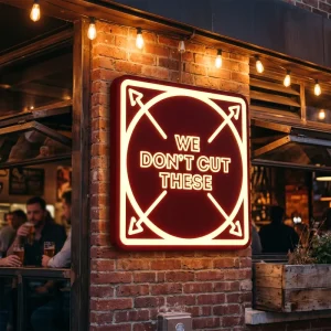 High Quality 3D Luminous Characters Outdoor LED Acrylic Light Box Sign with Stainless Steel Frame Waterproof Weatherproof