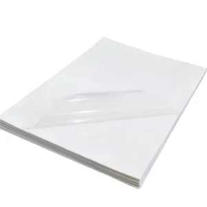 High Quality A3 A4 Transparent Self Adhesive PVC Sticker Label Paper Waterproof Silicone Bonded Masking Stickers