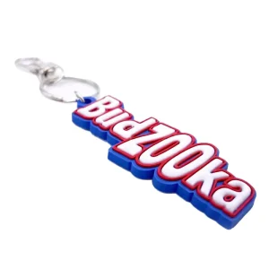 High-Quality Custom 3D PVC Letter Soft – Made of Rubber Keychain