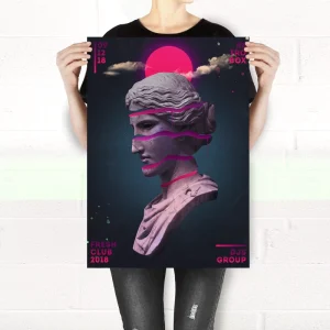 High Quality Custom 3D Posters Printing Wall Sports Commercial Poster Advertising From Manufacturer