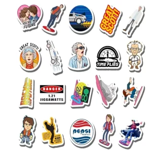 High Quality Custom Logo Design UV Proof Waterproof Die Cut Sticker Label Premium Glossy Vinyl PVC Die CutAdhesion Sticker