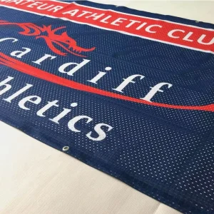 High Quality Custom Wind Resistant Mesh Banners Printed Large Mesh Fence Banner